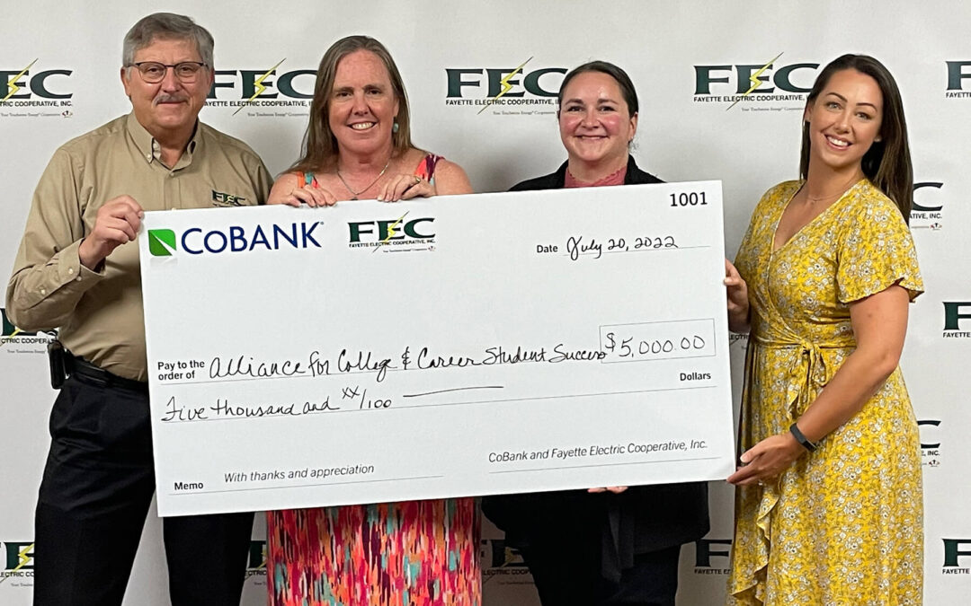 Fayette EC and CoBank Award Grants
